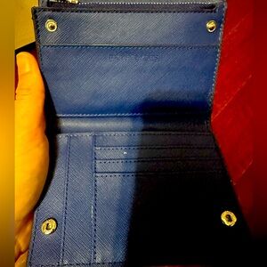 MK Wallet- Deep Royal-  New